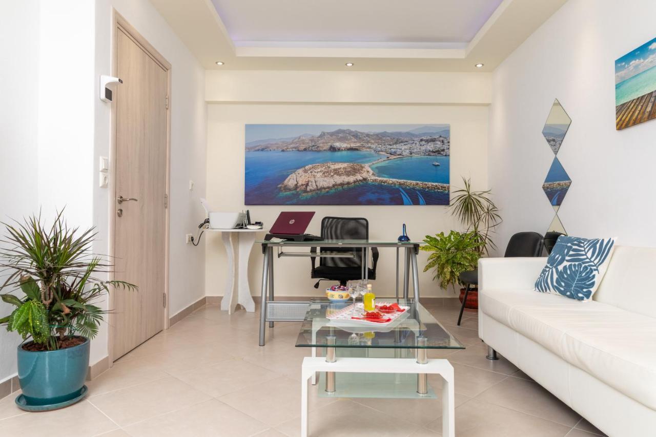 Naxos Diamond Studios Apartments Naxos City ภายนอก รูปภาพ