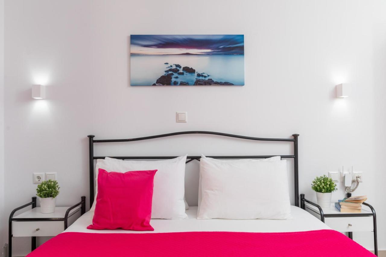 Naxos Diamond Studios Apartments Naxos City ภายนอก รูปภาพ