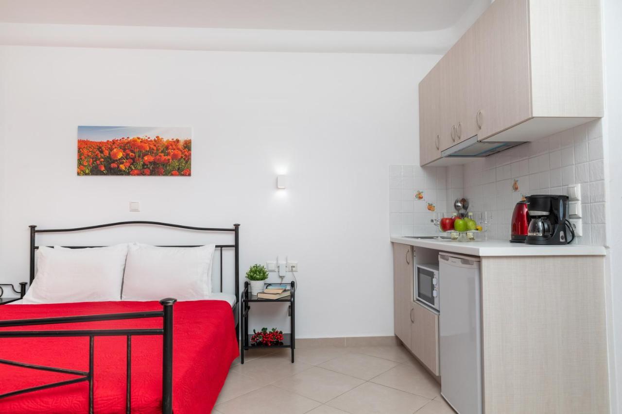 Naxos Diamond Studios Apartments Naxos City ภายนอก รูปภาพ