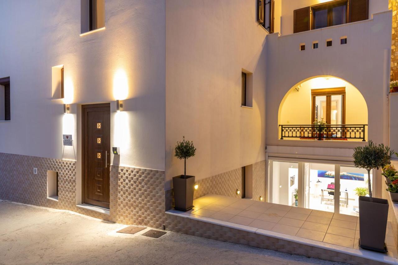 Naxos Diamond Studios Apartments Naxos City ภายนอก รูปภาพ